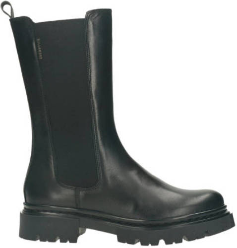 Bullboxer leren chelsea boots zwart