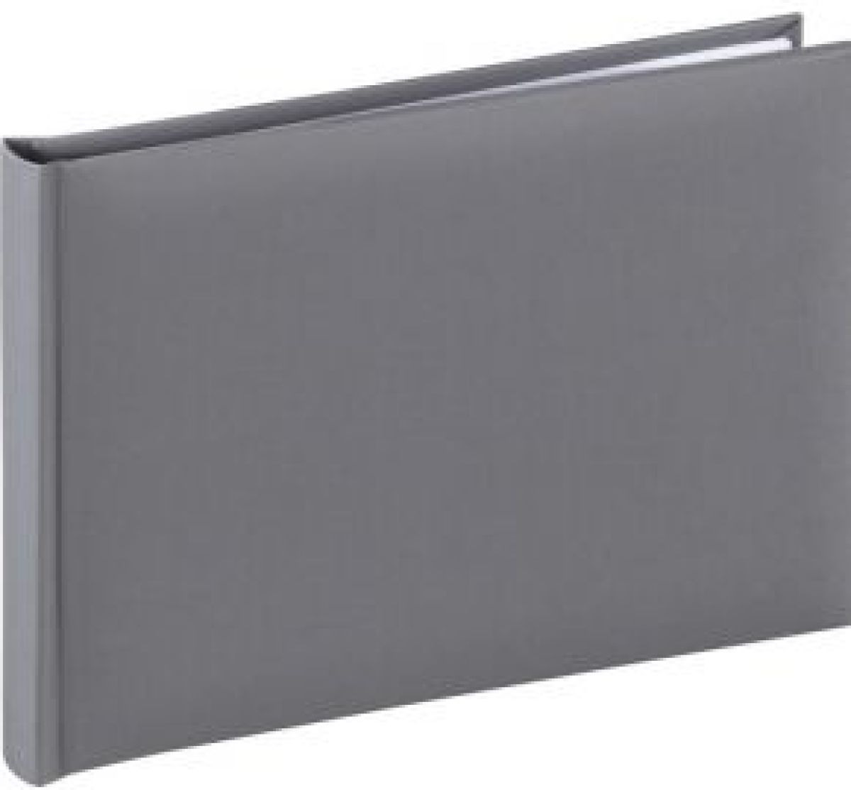 Hama Fine Art boekalbum 24x17 50 zwarte pagina's grijs 2783