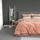 Sleeptime Elegance Alisha - Orange Lits-jumeaux (240 x 220 cm + 2 kussenslopen) Dekbedovertrek