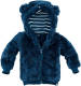 Z8 baby fleece vest Dallas donkerblauw/wit