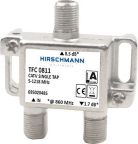 Hirschmann CATV-Splitter 2.0 dB / 5-1218 MHz - 1 Uitgang