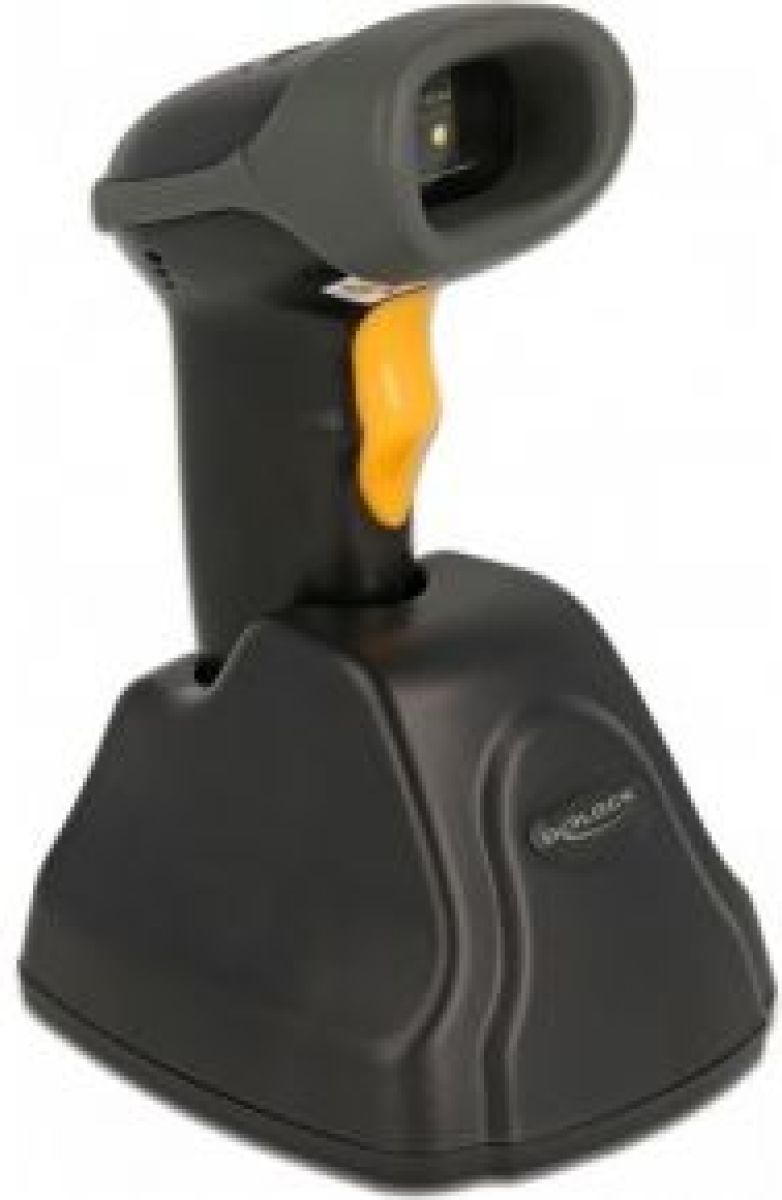 Delock 90518 barcode-lezer Draagbare streepjescodelezer 1D/2D CMOS Zwart