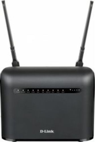 D-Link DWR-953V2 draadloze router Gigabit Ethernet Dual-band (2.4 GHz / 5 GHz) 3G 4G Zwart