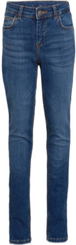 little PIECES skinny jeans LPRUNA medium blue denim