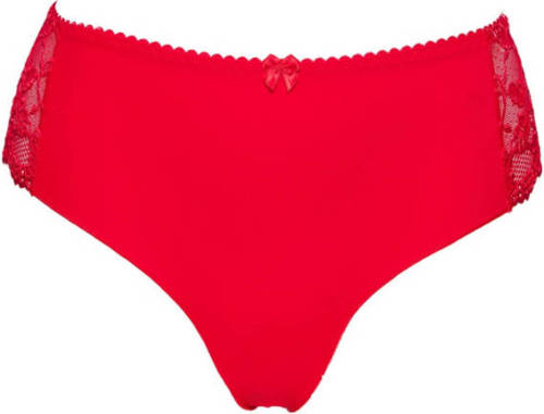 Plaisir +size string Beate rood