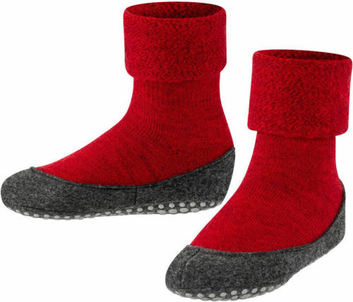 Falke Cosyshoe pantoffels rood kids