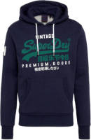 Superdry sweater met logo midnight blue grit