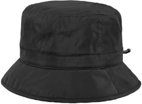 Barts bucket hat Aregon zwart