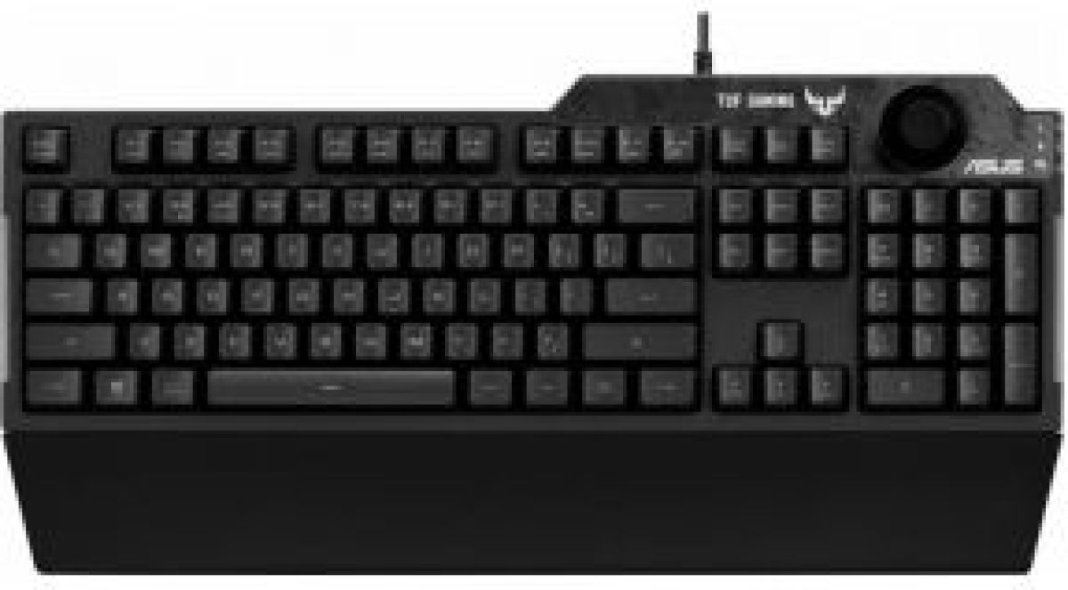 Asus TUF Gaming K1 toetsenbord USB QWERTZ Duits Zwart