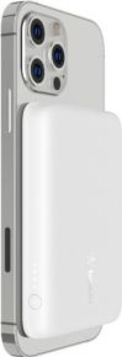 Belkin BPD002BTWH powerbank 2500 mAh Draadloos opladen Wit