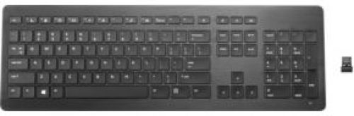 HP Z9N41AA RF Draadloos QWERTY Engels Zwart toetsenbord