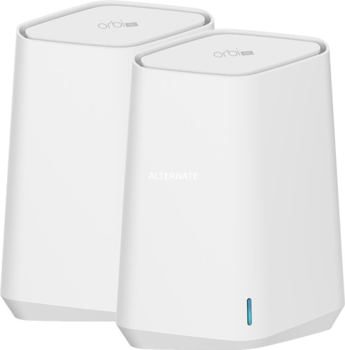 Netgear Orbi Pro WiFi 6 Mini AX1800 Mesh System Pack of 2 (SXK30) draadloze router Gigabit Ethernet