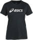 Asics hardloopshirt Core zwart/wit