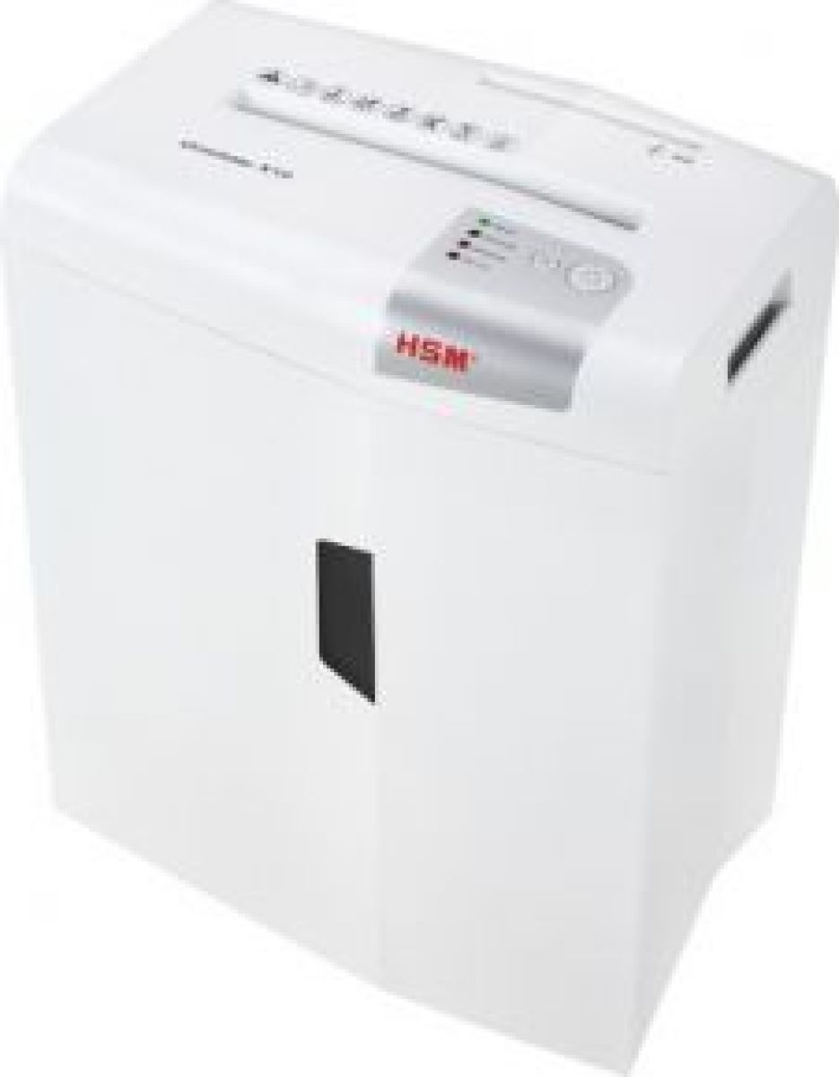 HSM X10 Particle-cut shredding 58dB 220mm Zilver, Wit papiervernietiger