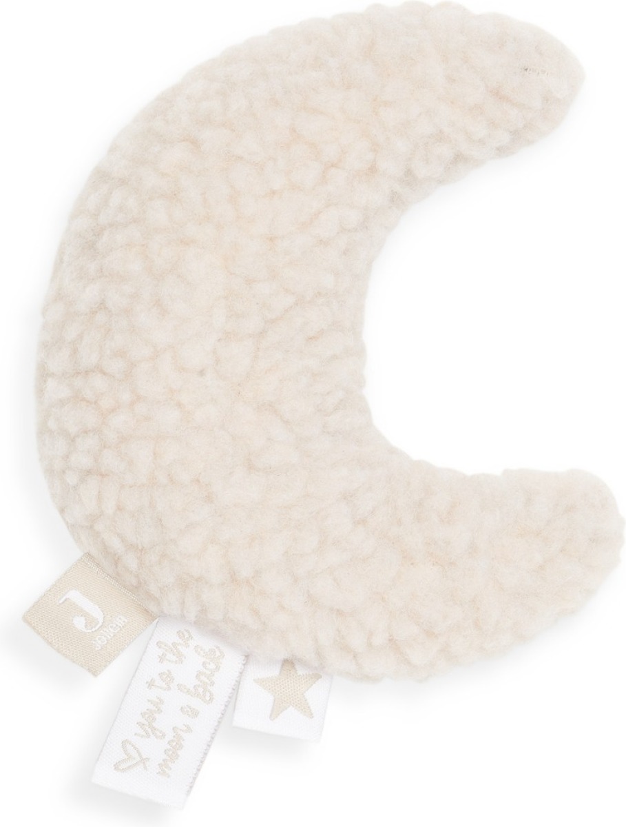 Jollein rammelaar Moon 11 cm nougat