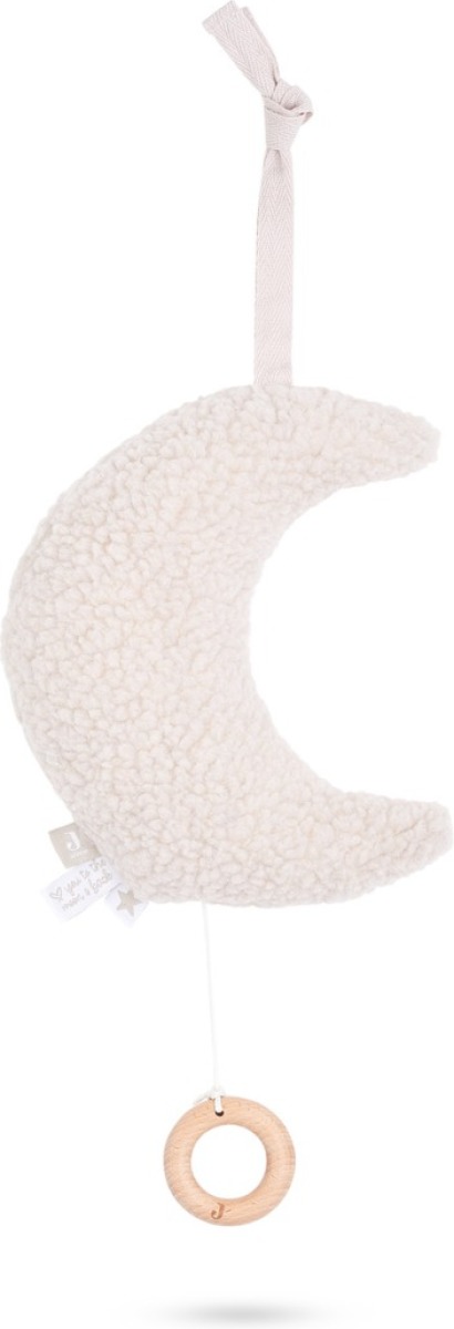 Jollein muziekhanger Moon 20 cm nougat