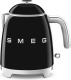 SMEG Waterkoker Zwart KLF05BLEU