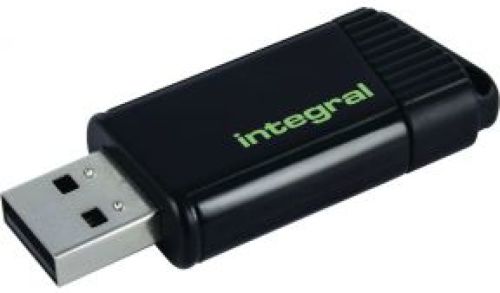 Integral USB Stick USB 2.0 128 GB Zwart/Groen