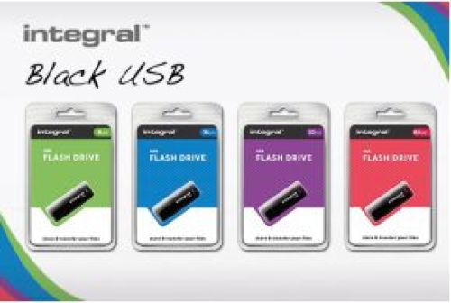 Integral INFD64GBBLK USB flash drive