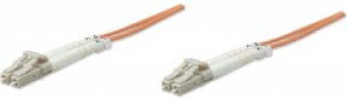 Intellinet 2m LC/LC 2m LC LC Oranje Glasvezel kabel