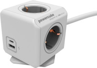 Allocacoc PowerCube Stekkerdoos met usb-A en usb-C Poorten