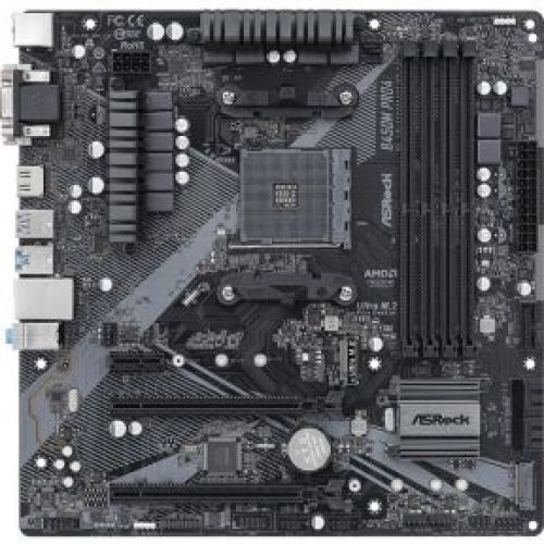 Moederbord AMD ASRock B450M PRO4 R2.0