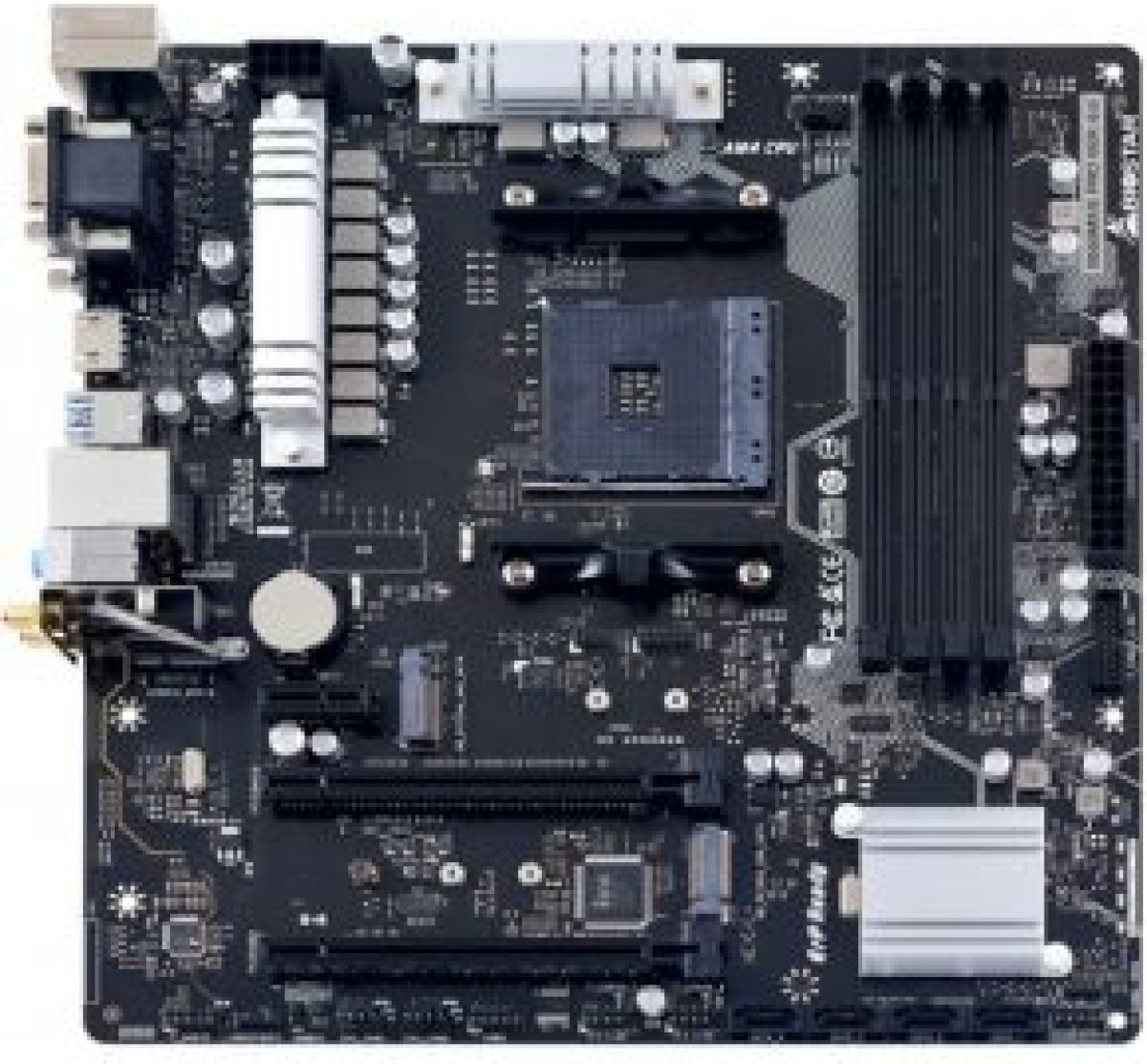 Biostar B550MX/E PRO moederbord AMD B550 Socket AM4 micro ATX