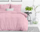 DreamHouse Bedding Stone Washed - Roze Lits-jumeaux (240 x 200/220 cm + 2 kussenslopen)