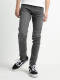 Petrol Industries slim fit jeans Nolan met vintageprint ash grey