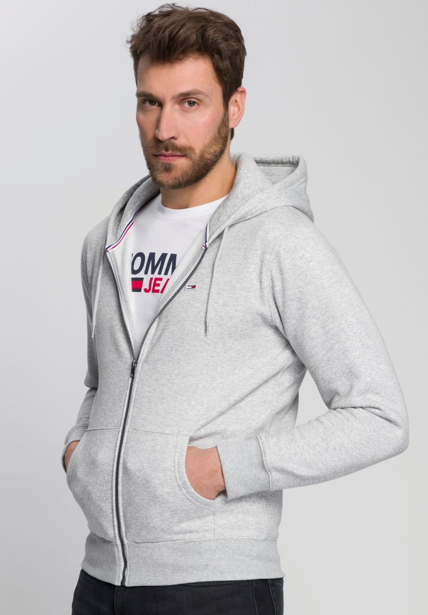 Tommy Jeans Capuchonsweatvest TJM REGULAR FLEECE ZIP HOODIE
