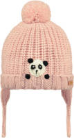Barts muts Dayle met pompon roze