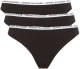 Tommy hilfiger string (set van 3) zwart