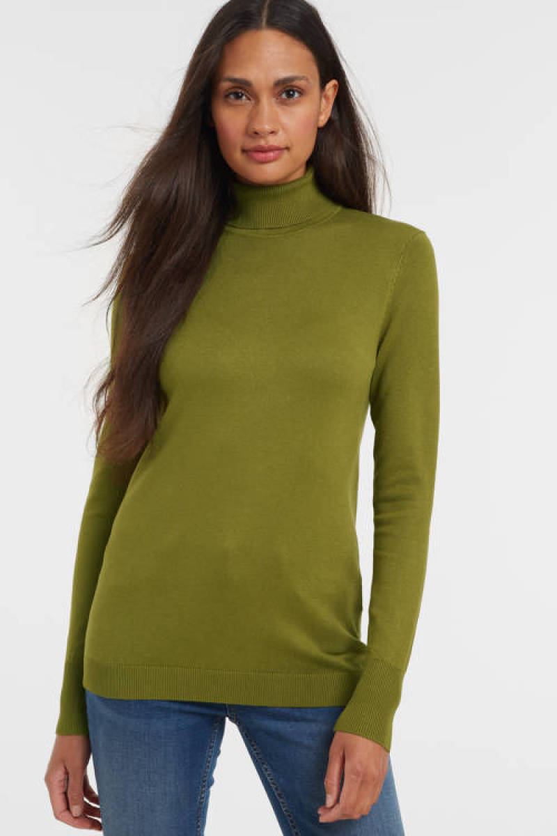 Imagine trui met col groen