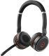 Jabra Evolve 75 UC Stereo Hoofdband Stereofonisch Bekabeld/Bluetooth Zwart, Rood mobiele hoofdtelef