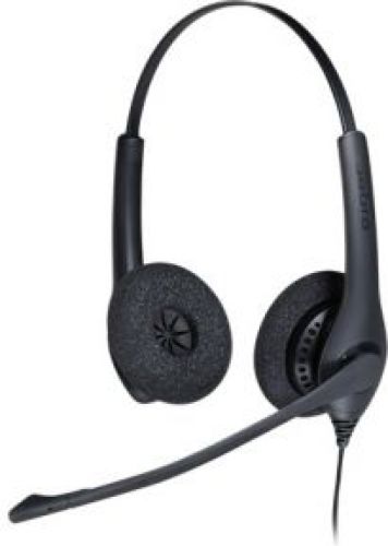 Jabra BIZ 1500 Duo QD Hoofdband Zwart hoofdtelefoon