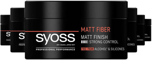 Syoss Matt Finish Paste - 6x 100 ml