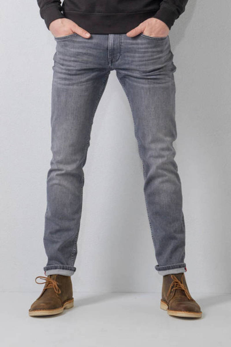 Petrol Industries regular fit jeans RUSSEL met riem 9700 grey