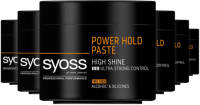 Syoss Men Power Hold Extreme Styling Paste - 6x 150 ml
