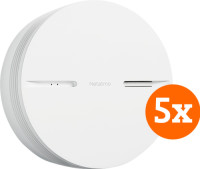Netatmo Slimme Rookmelder (10 jaar) 5-Pack