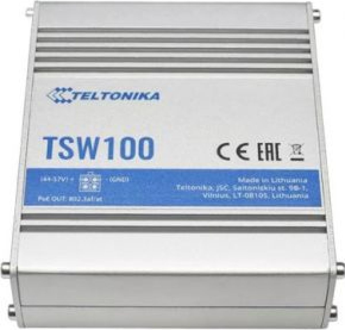 Teltonika RUTX12 draadloze router Gigabit Ethernet Dual-band (2.4 GHz / 5 GHz) 3G 4G Zilver