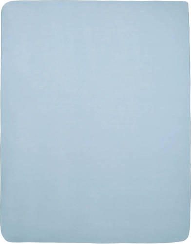 Meyco hoeslaken boxmatras 75x95 cm lichtblauw