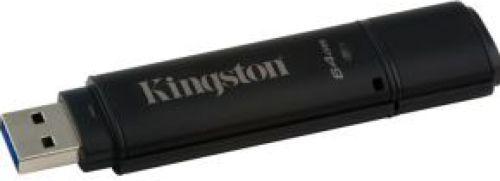 Kingston Technology DataTraveler 4000G2 with Management 64GB 64GB USB 3.0 Zwart USB flash drive