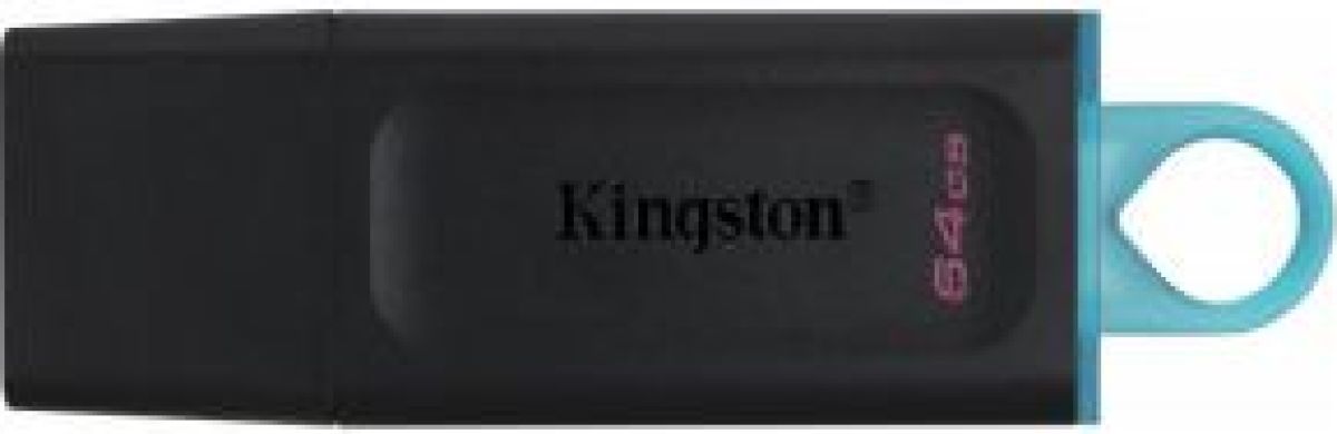 Kingston Technology DataTraveler Exodia USB flash drive 64 GB USB Type-A 3.2 Gen 1 (3.1 Gen 1) Zwart