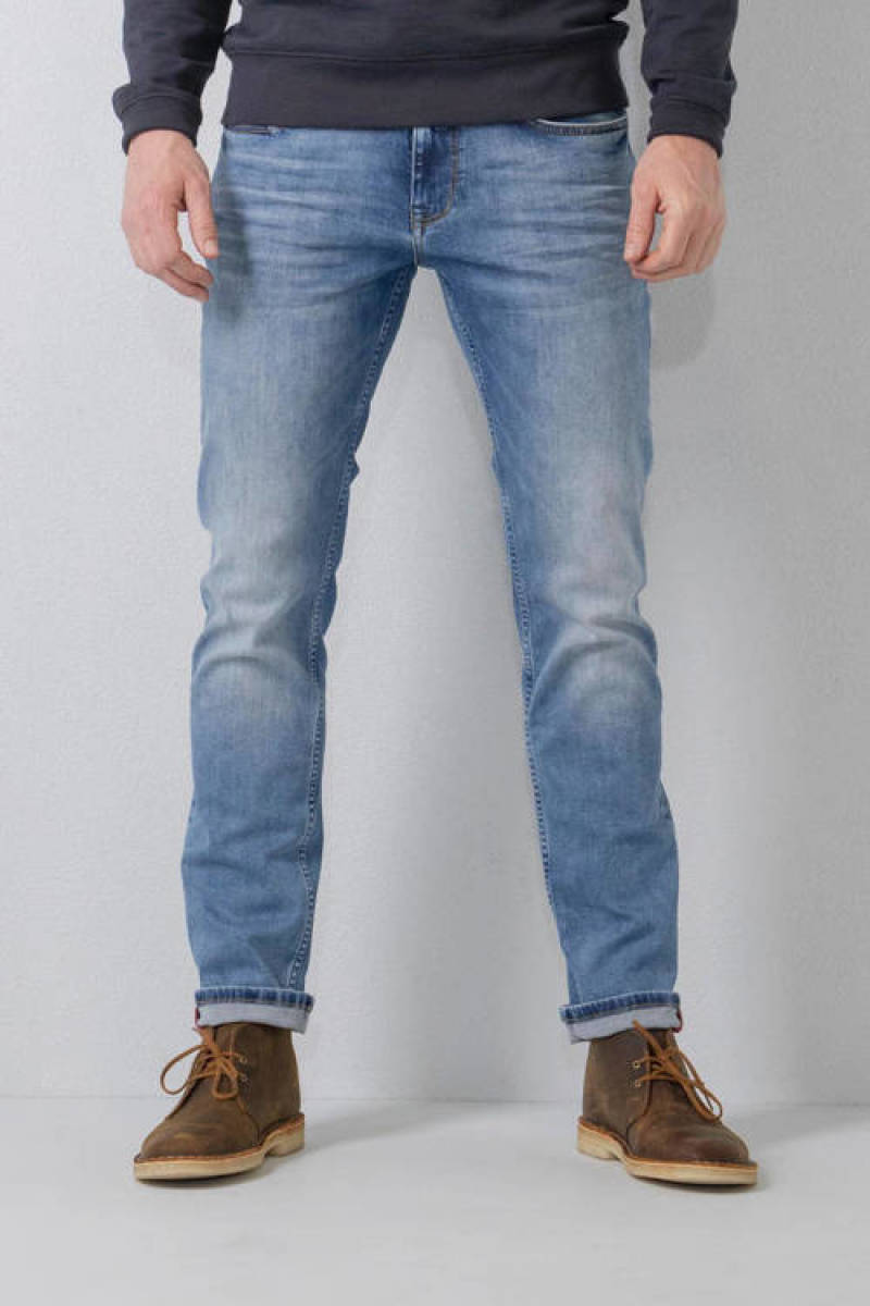 Petrol Industries regular fit jeans RUSSEL met riem 5701 light used