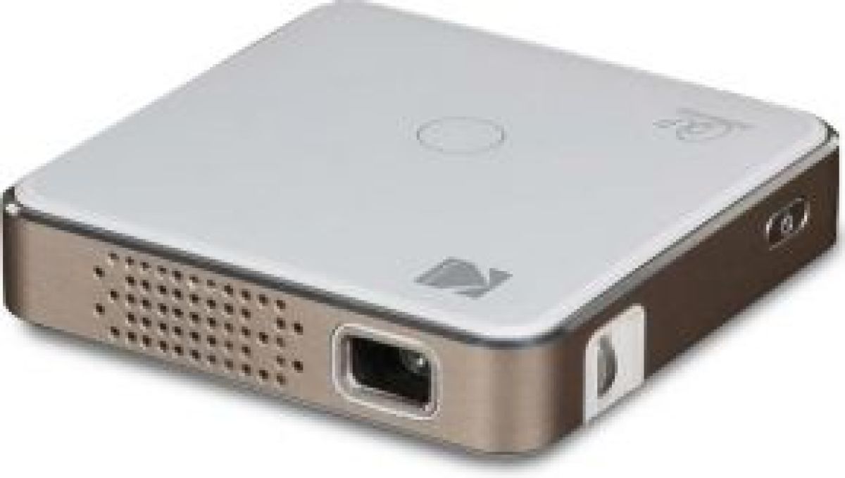 Kodak RODPJS75 beamer/projector 75 ANSI lumens DLP nHD (640x360) Draagbare projector Goud, Wit