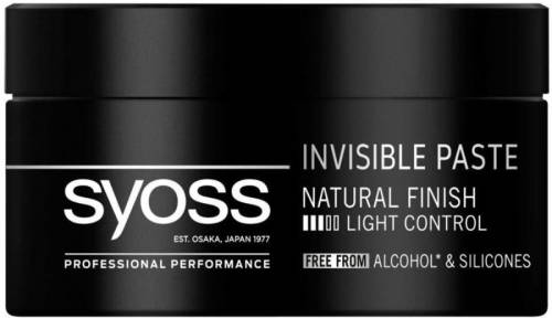 Syoss Styling Invisible Hold Paste - 6x 100 ml