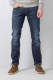 Petrol Industries regular fit jeans RUSSEL met riem 5803 dark faded