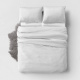 Fresh & Co Hotel Deep Embossed - Wit Lits-jumeaux (240 x 200/220 cm + 2 kussenslopen) Dekbedovertrek