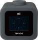 Lenco CR-620 radio Klok Grijs