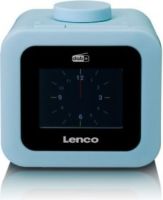 Lenco CR-620 radio Klok Blauw
